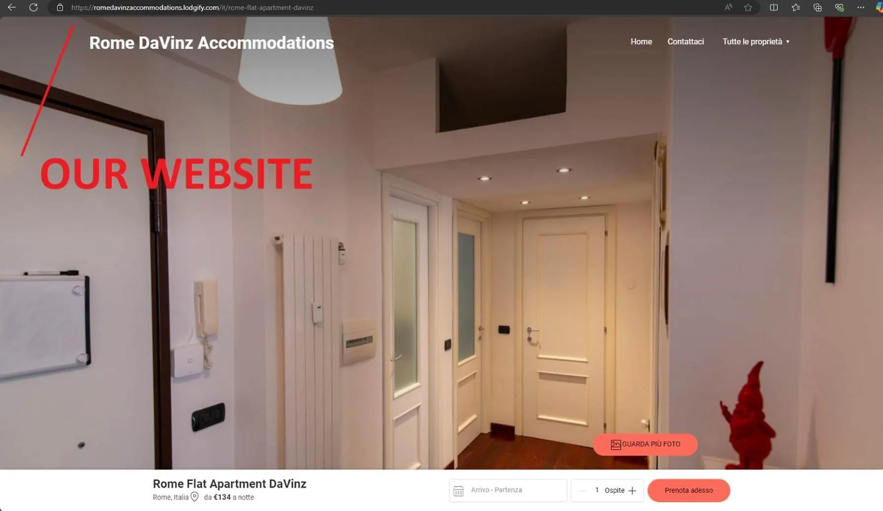 Rome Flat Apartment Davinz